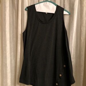 Brownish Gray Women's Tunic Vest